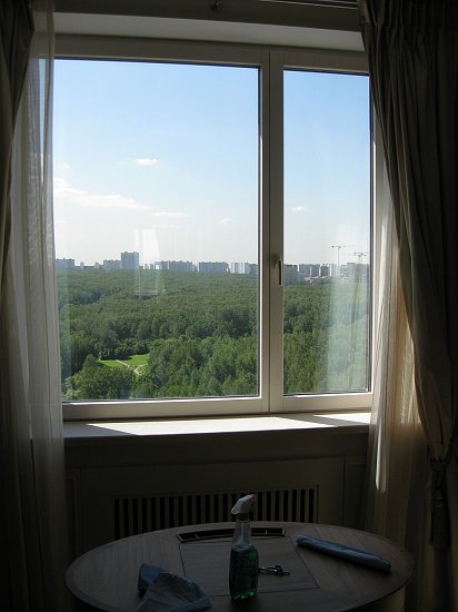Дерево-алюминиевые окна из белой пихты в современной квартире